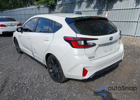 2024 Subaru Impreza Rs 5-Door из США, поврежденный, VIN JF1GUHJCXR8350511